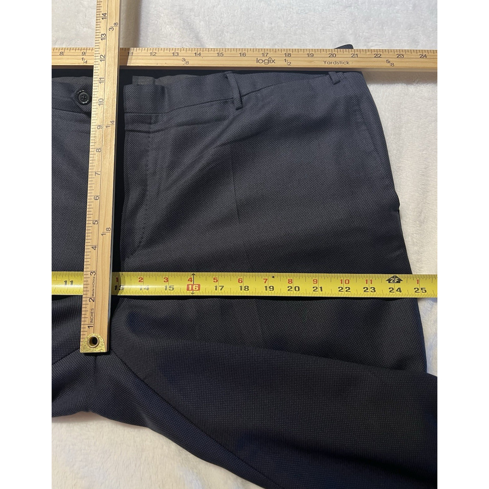 Corneliani 48R 42x31 Navy Blue Luxury Designer Suit Virgin Wool 17,75 Microns - Picture 12 of 16